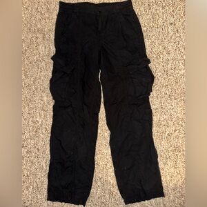 H&M Black Cargo Pants